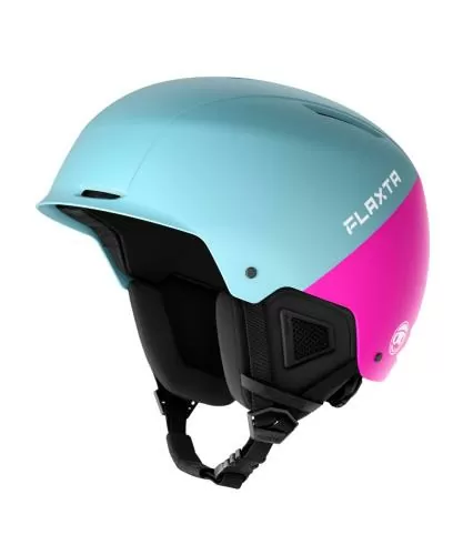 Flaxta Ski Helmet Noble Junior - light blue/bright pink